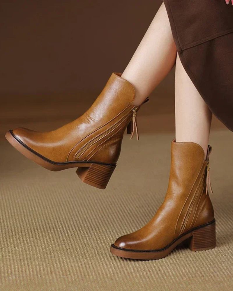 Garciel | Elegante Leder-Bottines - BXRLIN