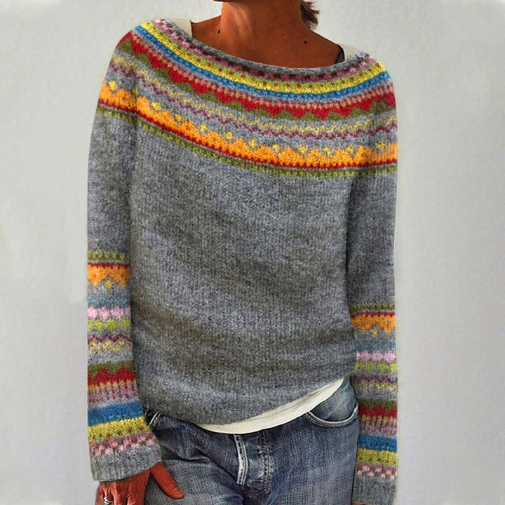 Harriet | Retro Strickpullover - BXRLIN