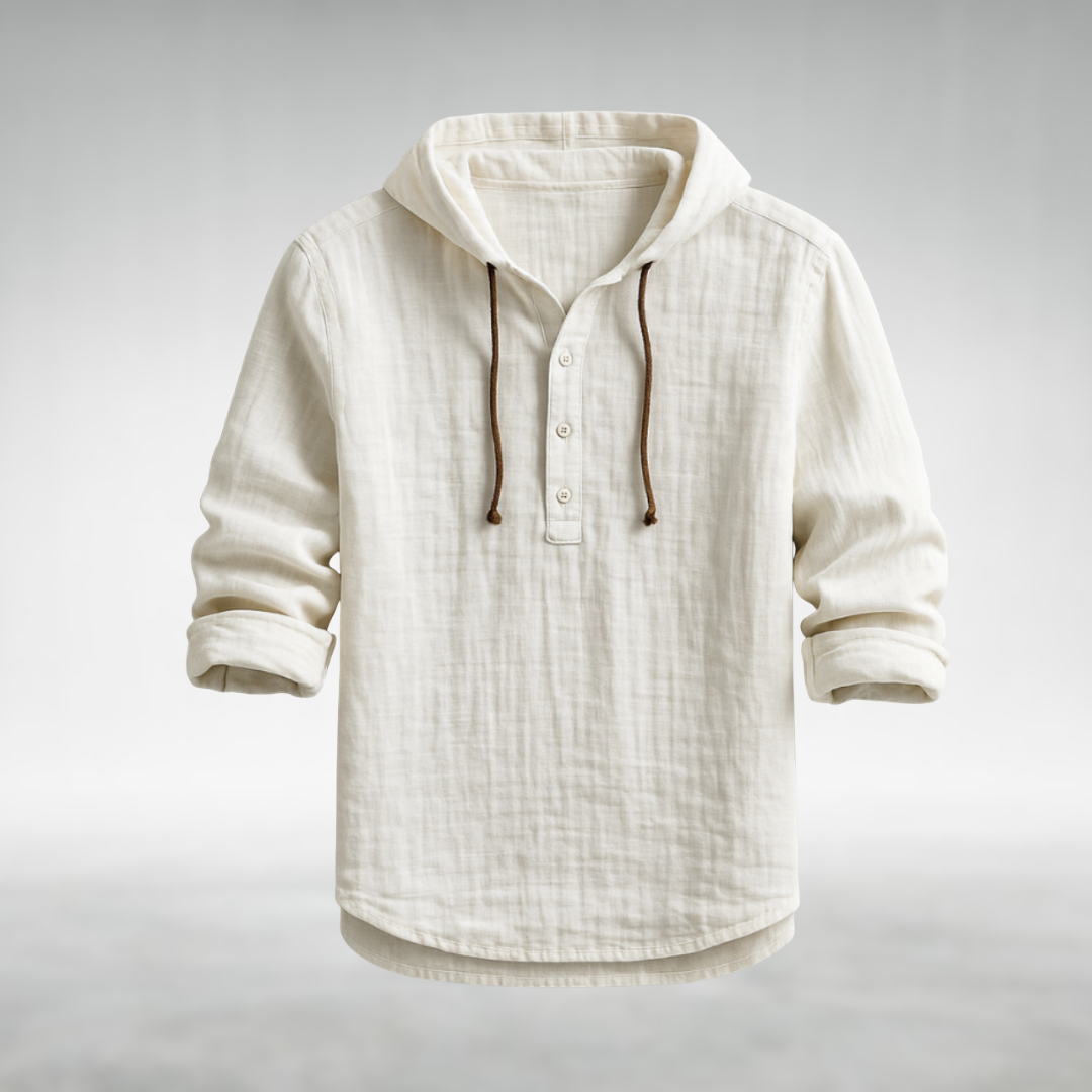 Milo | Leichtes Kapuzenhemd für Herren