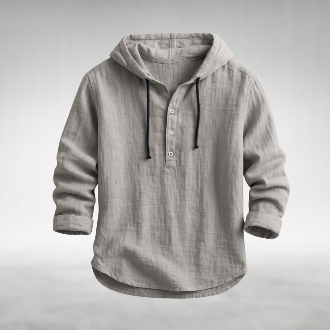 Milo | Leichtes Kapuzenhemd für Herren