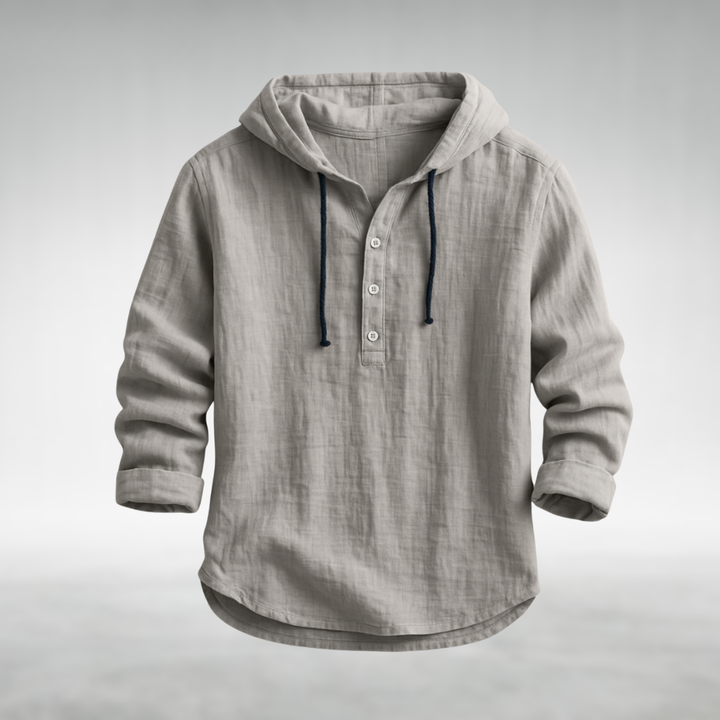 Milo | Leichtes Kapuzenhemd für Herren