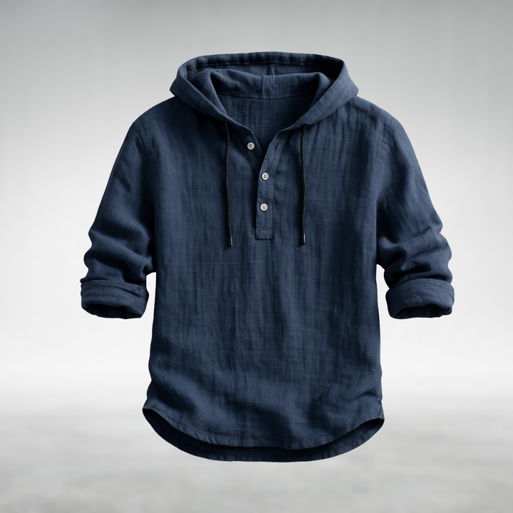 Milo | Leichtes Kapuzenhemd für Herren
