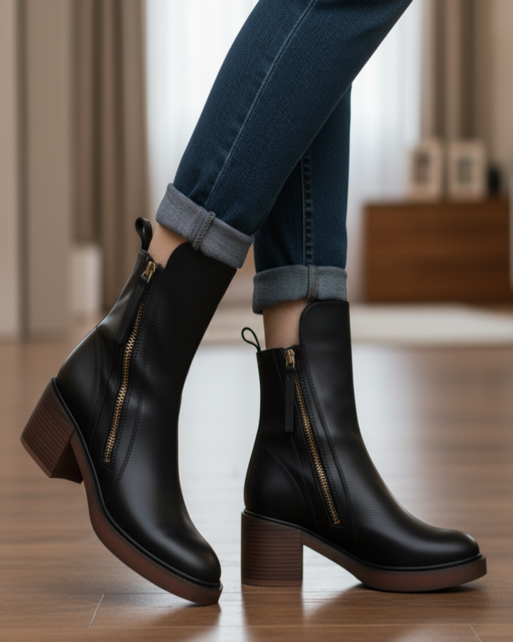 Selina | Elegante Winter Outfit Stiefeletten