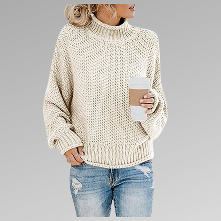 Braelyn | Pullover mit hohem Kragen - BXRLIN
