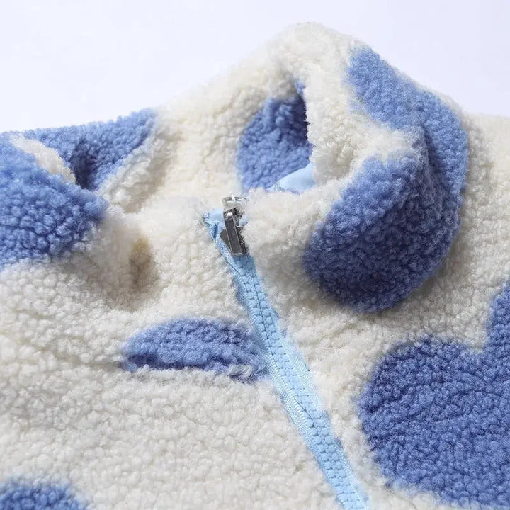 Liora | Herzmuster Damen Fleecejacke