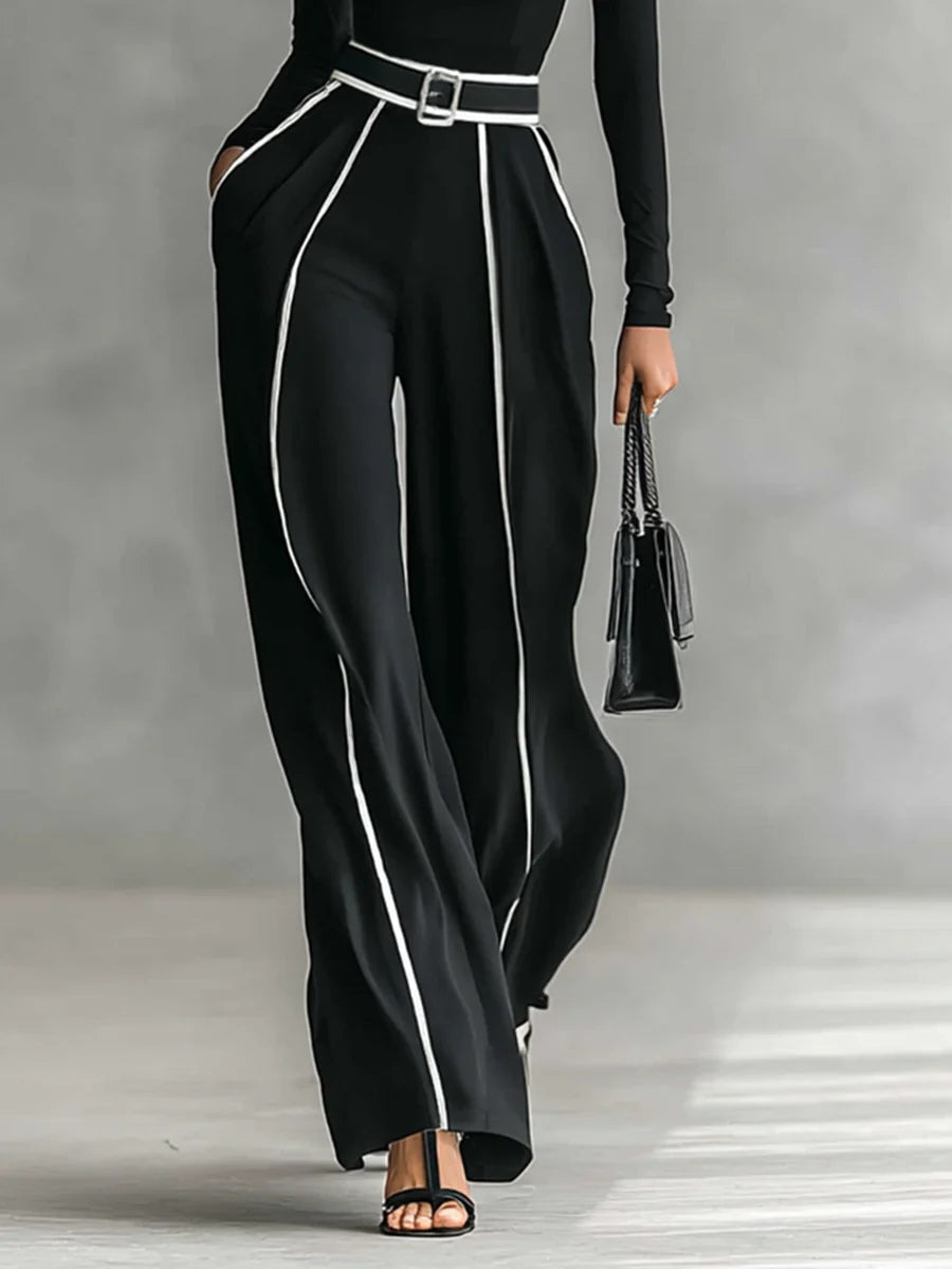 Sienna | Eleganter Jumpsuit mit Gürtel