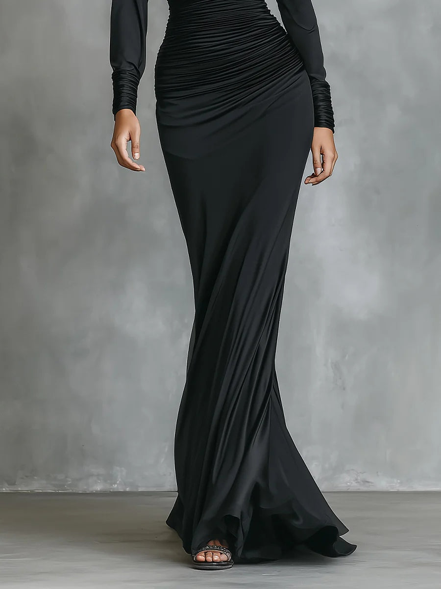 Selene | One-Shoulder Abendkleid