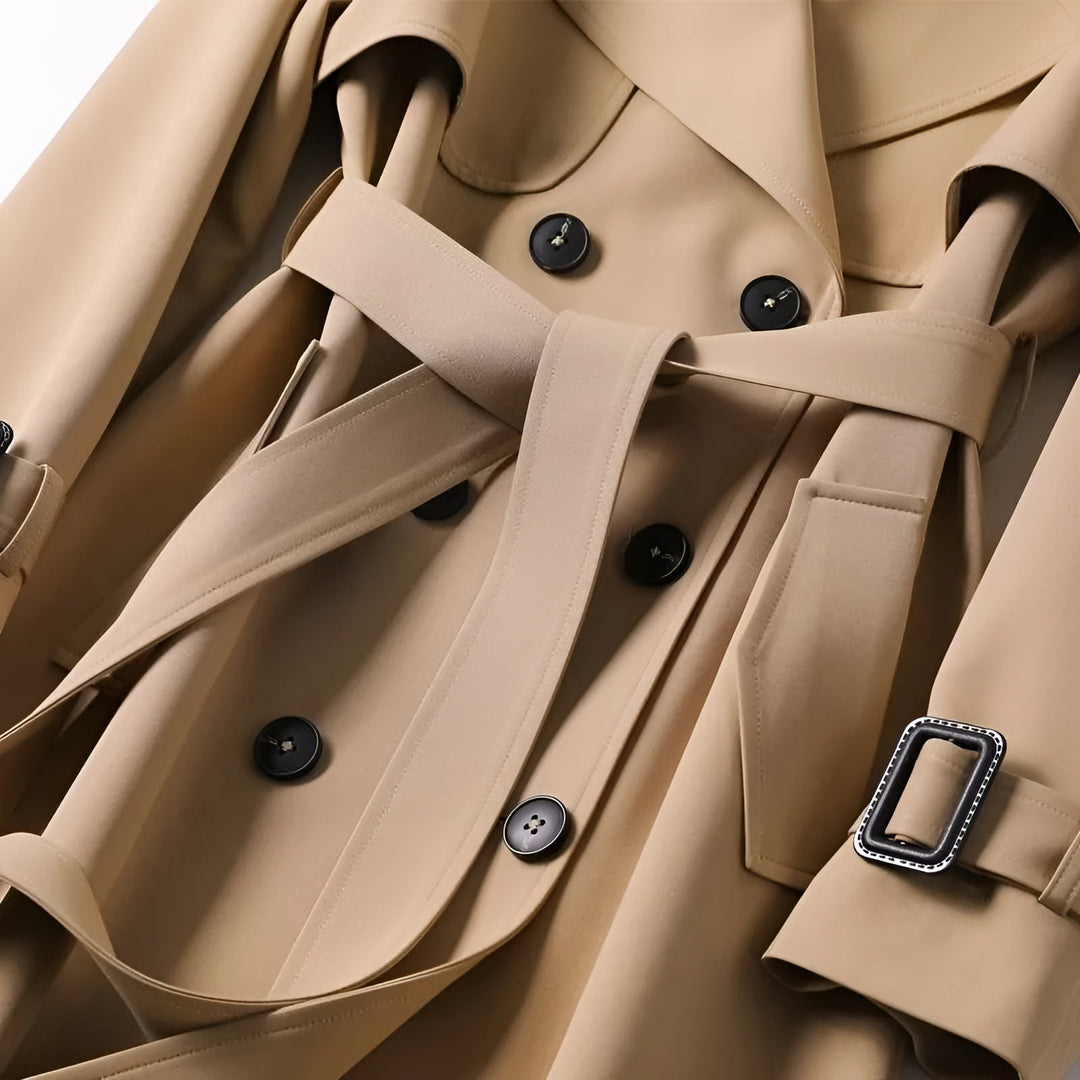 Vespera | Stilvoller eleganter Trenchcoat - BXRLIN