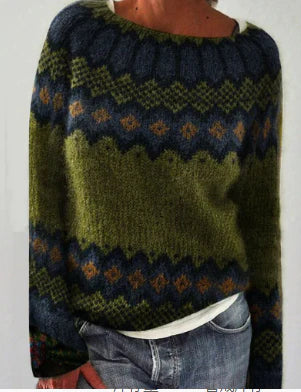 Harriet | Retro Strickpullover - BXRLIN