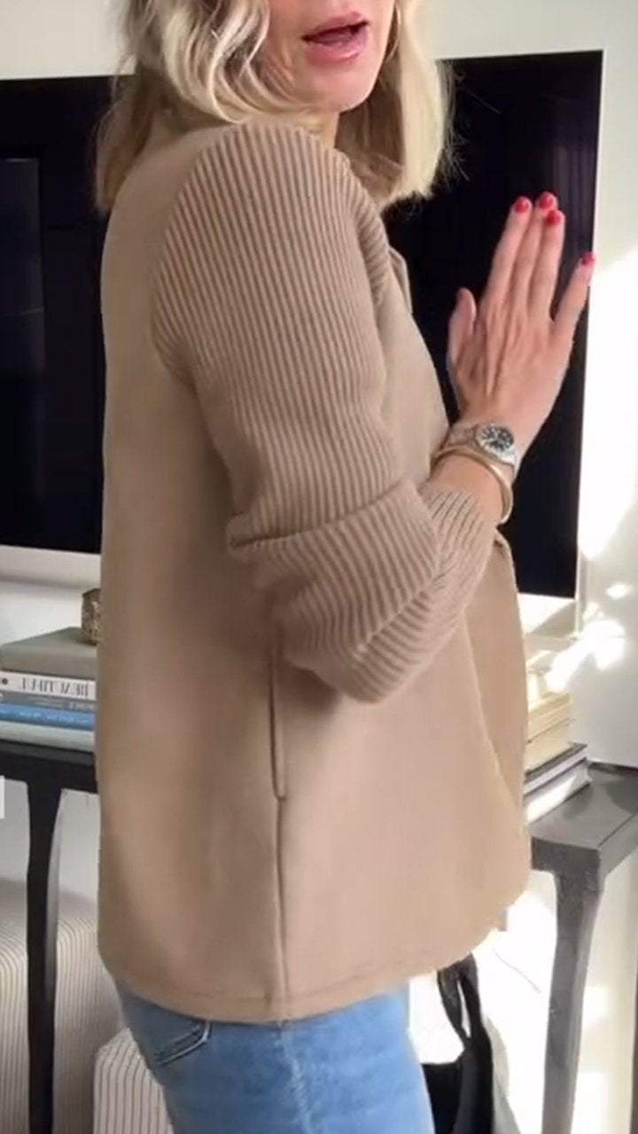 Annika | Ärmelloser Woll-Blazer - BXRLIN