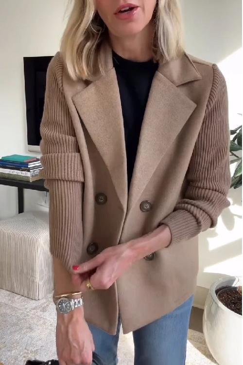 Annika | Ärmelloser Woll-Blazer - BXRLIN