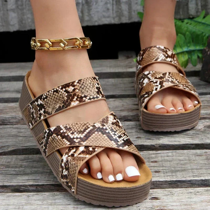 Rosseta | Bequeme Leder-Sandalen - BXRLIN