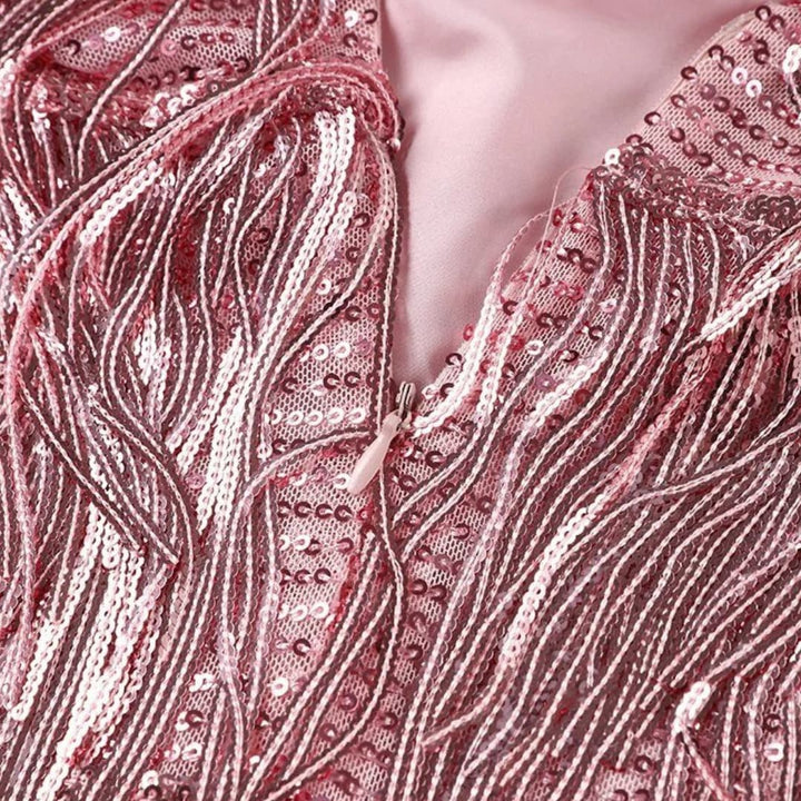 Serena | Glamouröses Fransen-Minikleid