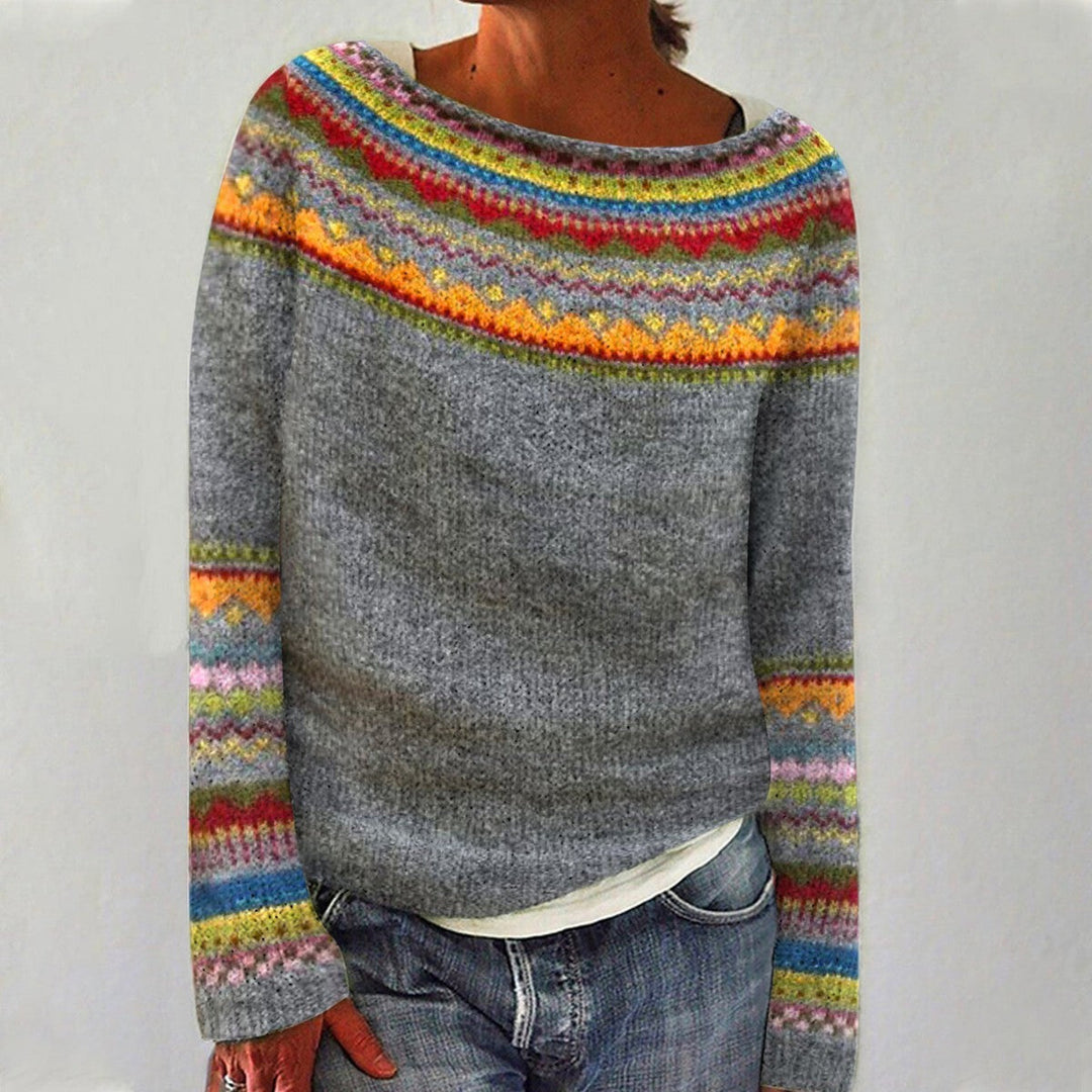 Harriet | Retro Strickpullover - BXRLIN