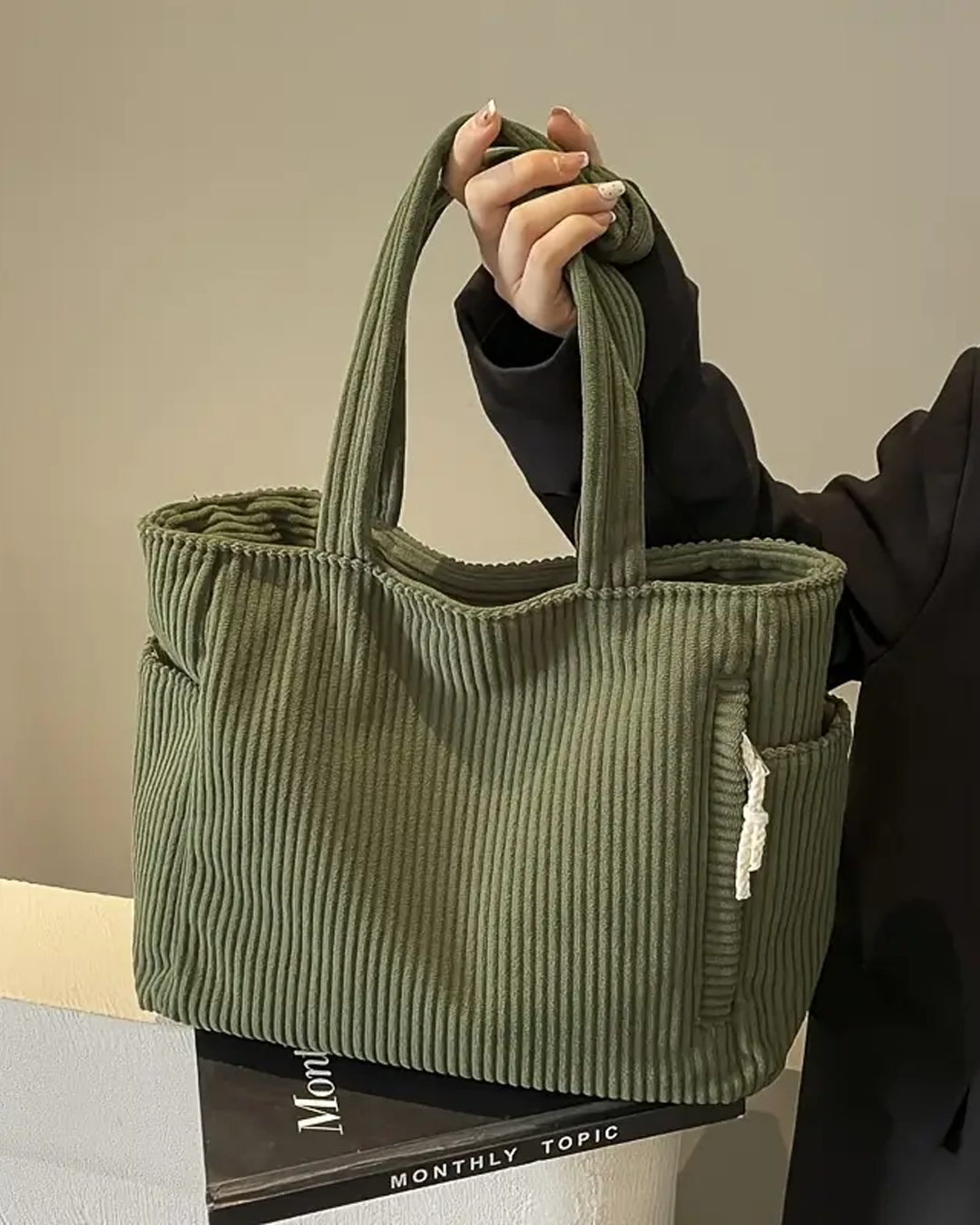 Tillie | Stilvolle Gerippte Tasche - BXRLIN