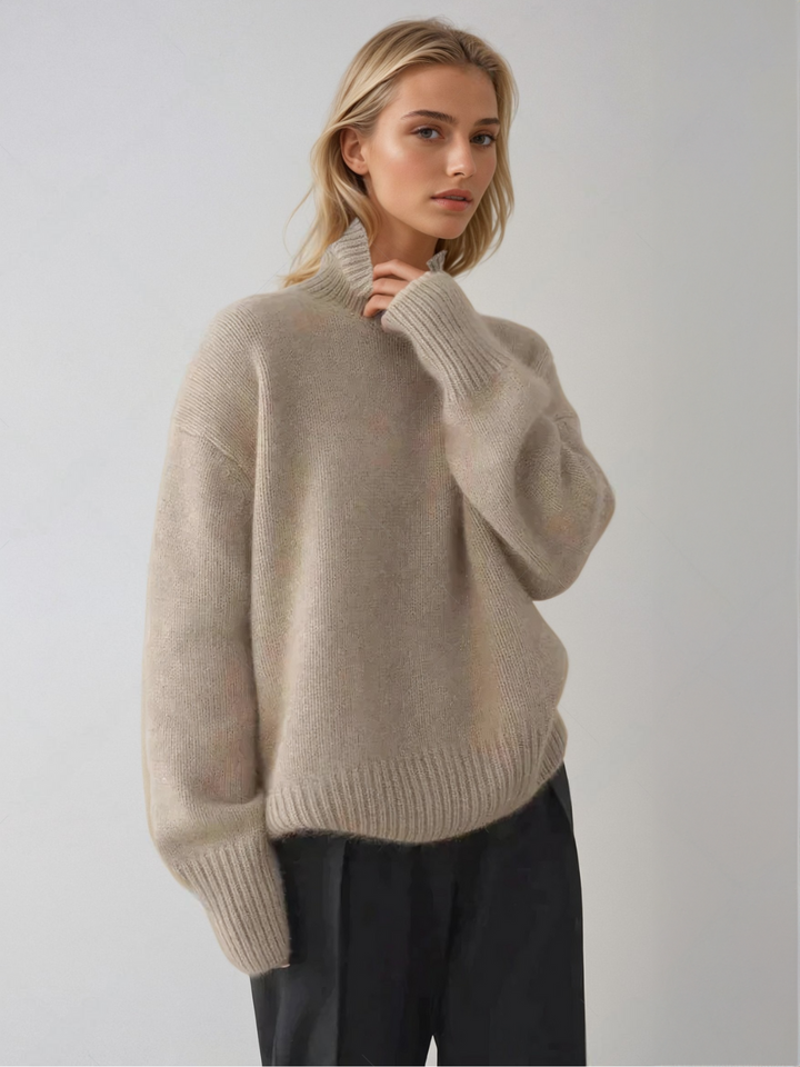 Elayne | Eleganter Damen-Strickpullover