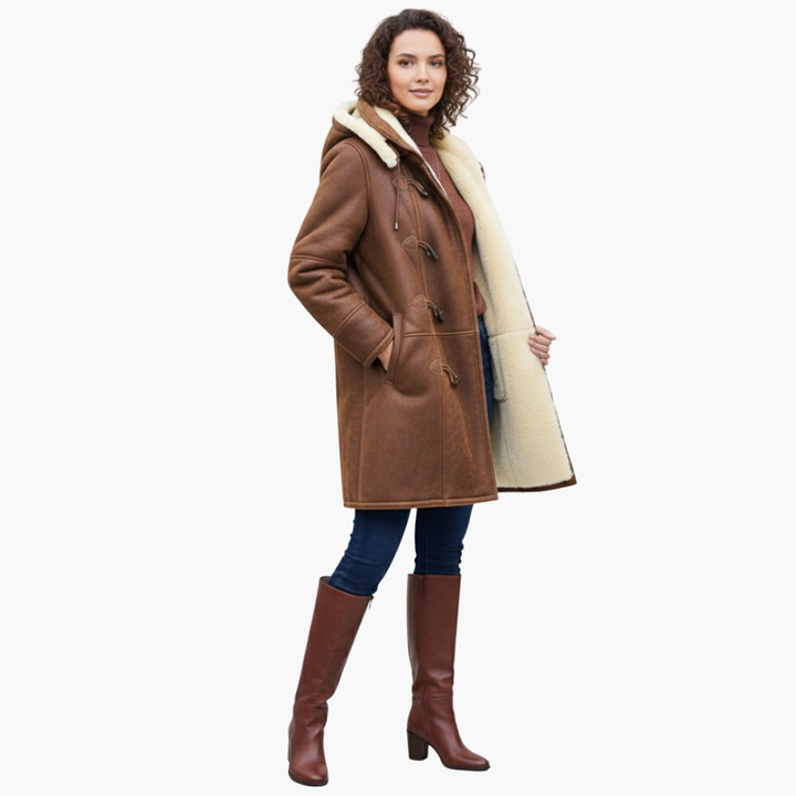 Marvella | Winterfester Damen-Dufflecoat mit Komfort
