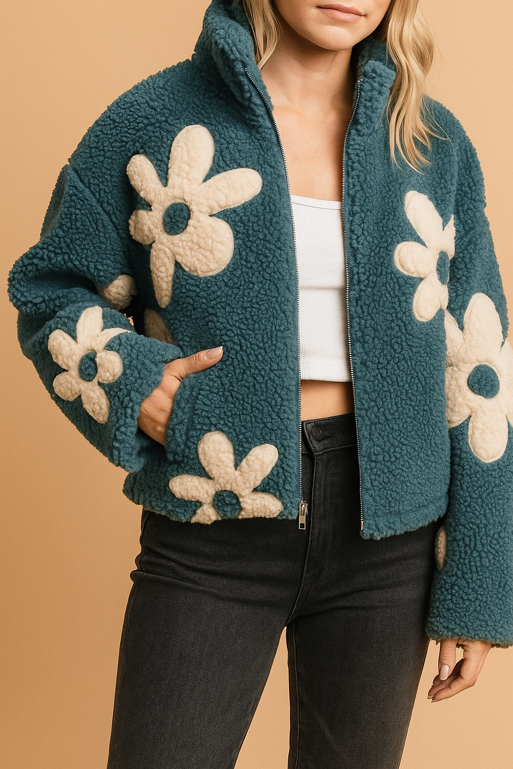Liora | Florale Damenjacke