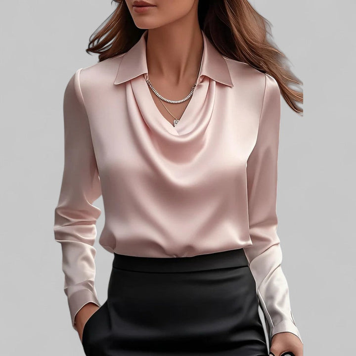 Elira | Elegante Bluse mit fließendem Ausschnitt