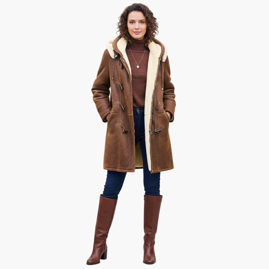 Marvella | Winterfester Damen-Dufflecoat mit Komfort