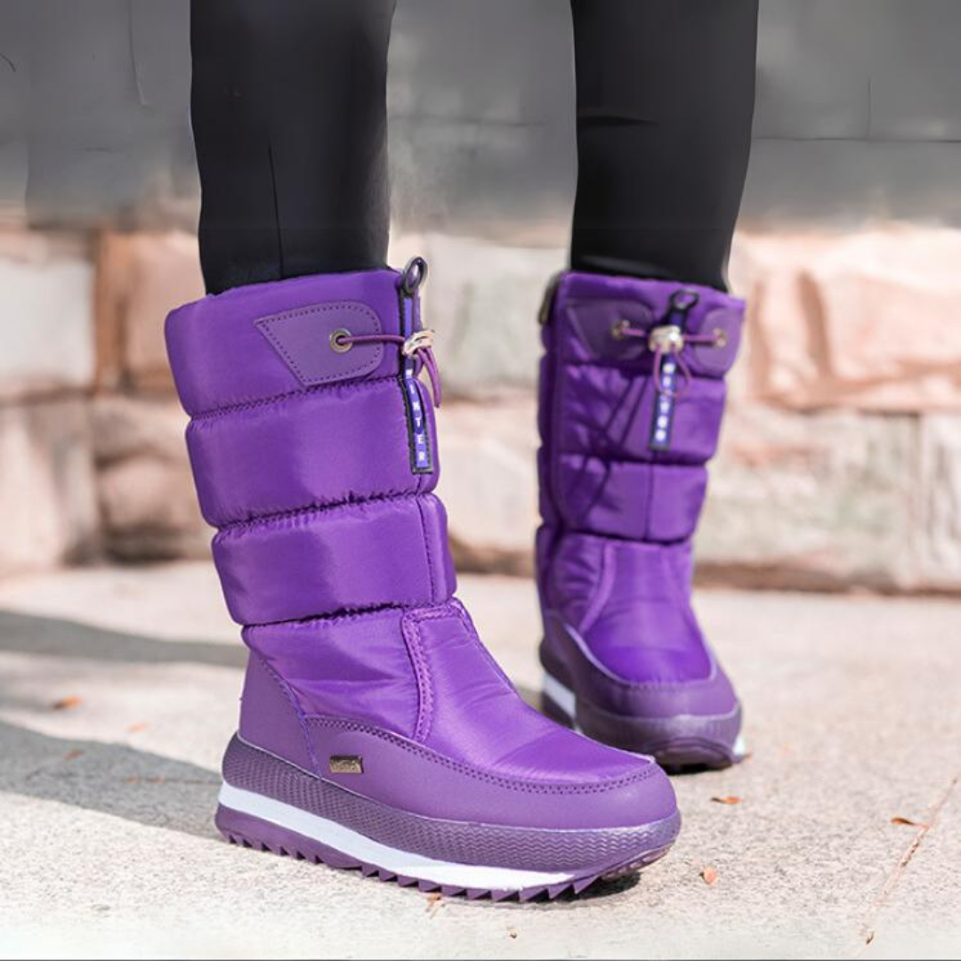 Maelis | Winterstiefel Shuhe Warm Gefüttert