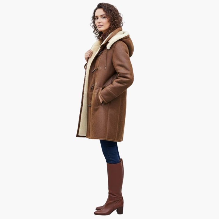 Marvella | Winterfester Damen-Dufflecoat mit Komfort