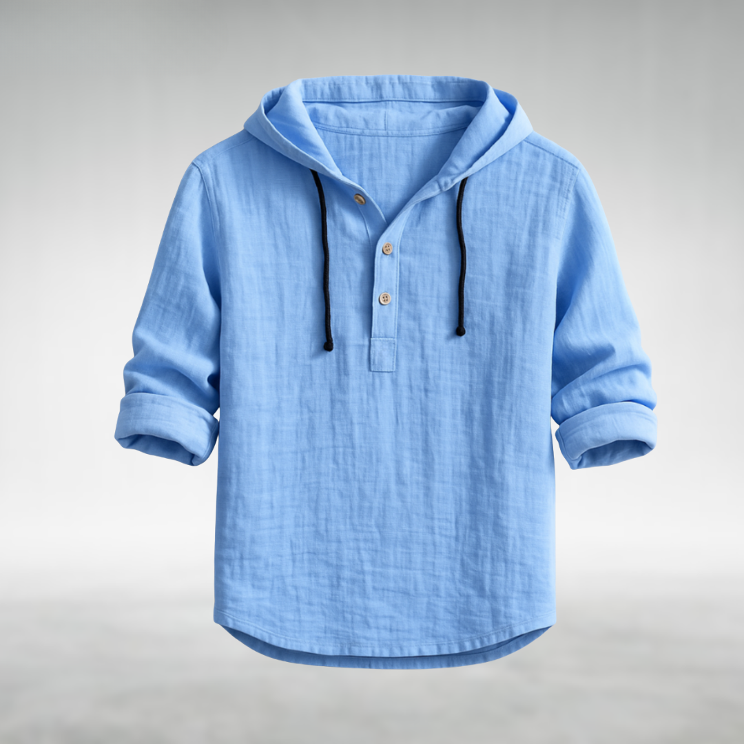 Milo | Leichtes Kapuzenhemd für Herren