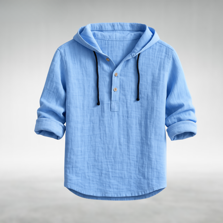 Milo | Leichtes Kapuzenhemd für Herren