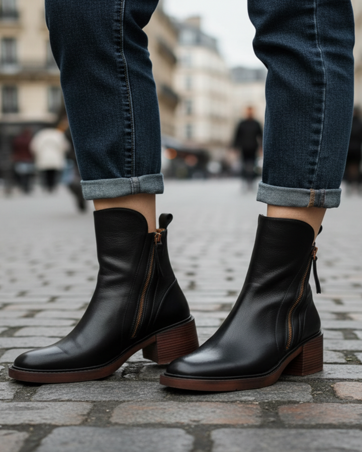 Selina | Elegante Winter Outfit Stiefeletten