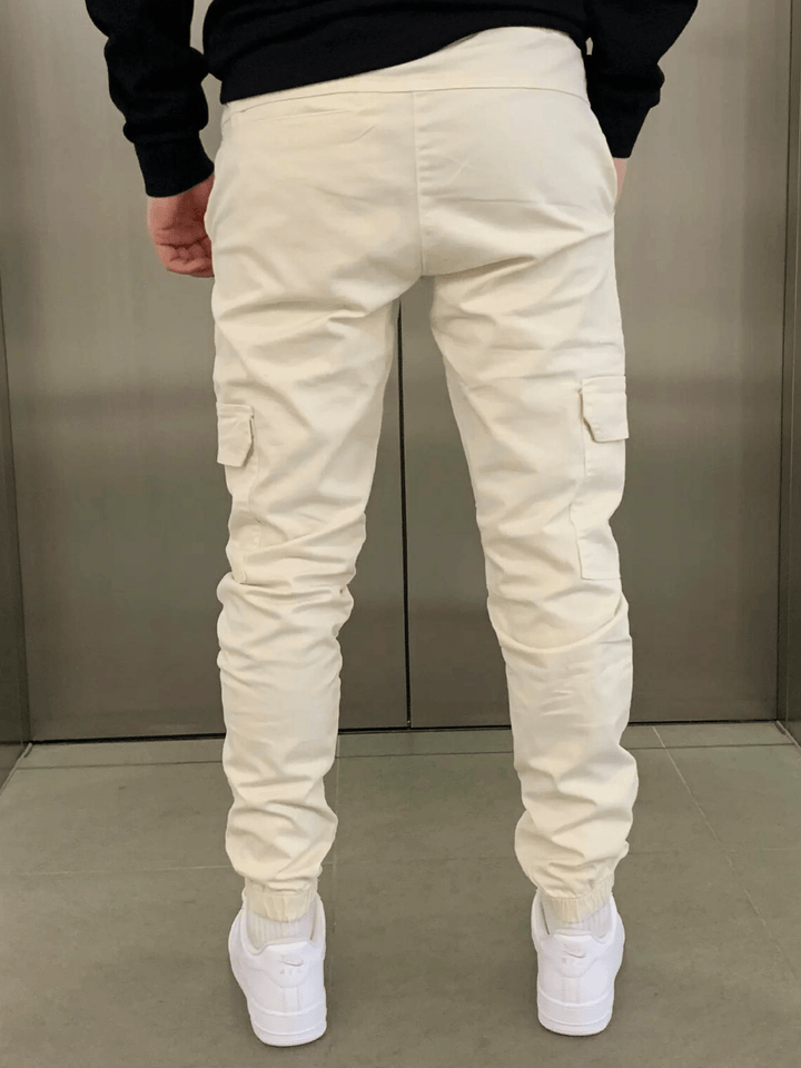 Lorenzo | Herren Cargo Jogginghose Shuhe Stil