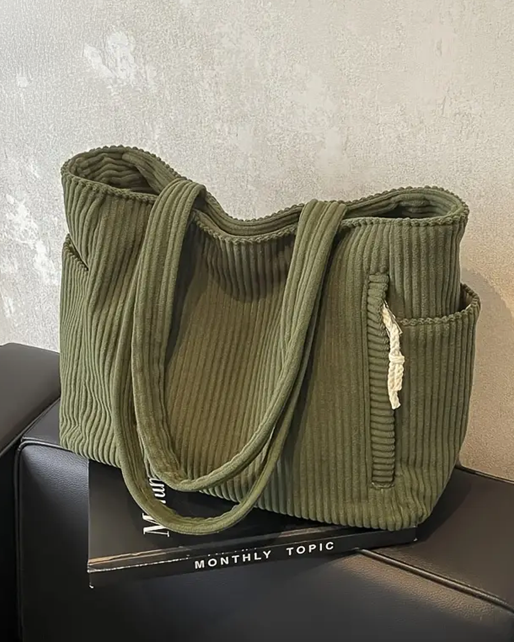 Tillie | Stilvolle Gerippte Tasche - BXRLIN