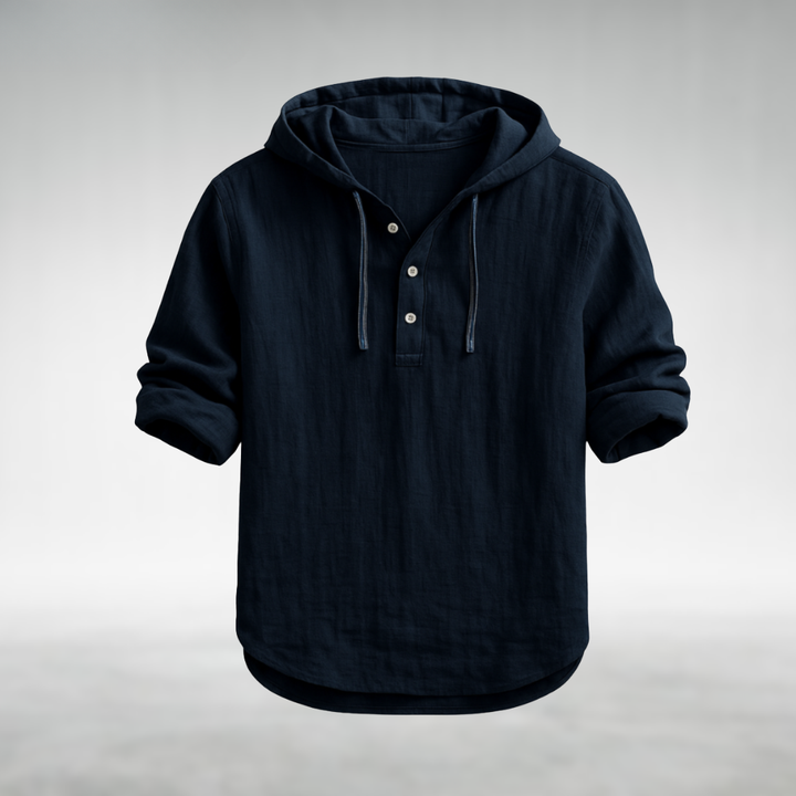 Milo | Leichtes Kapuzenhemd für Herren