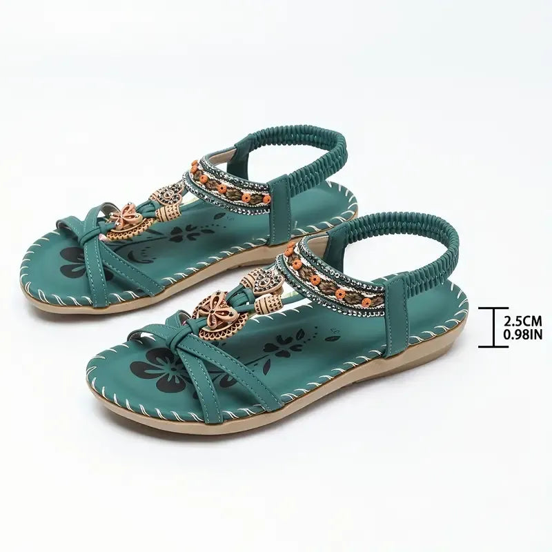 Noelia | Bequeme Boho-Sandalen