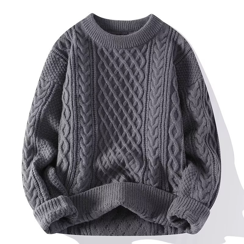 Marcel | Warmer Strukturierter Herrenpullover für Modernen Winterstil