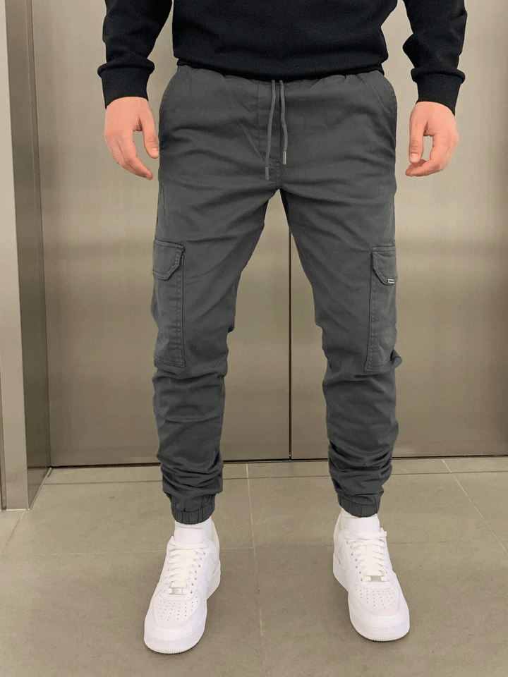 Lorenzo | Herren Cargo Jogginghose Shuhe Stil