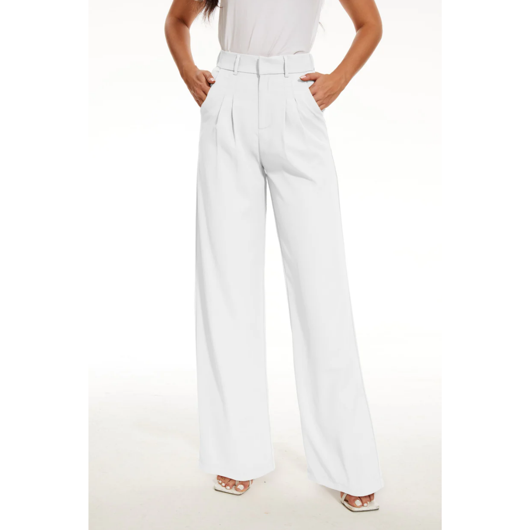 Marjolaine | Elegante Damenhose mit weitem Bein