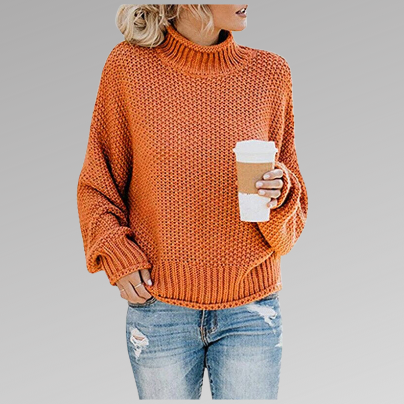 Braelyn | Pullover mit hohem Kragen - BXRLIN