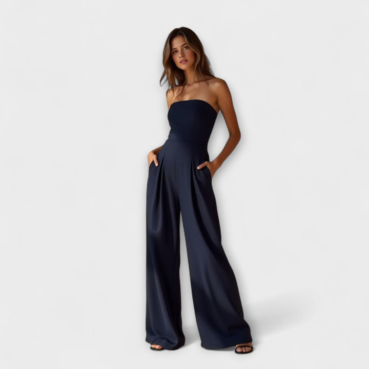 Valeria | Damen-Jumpsuit mit weitem Bein