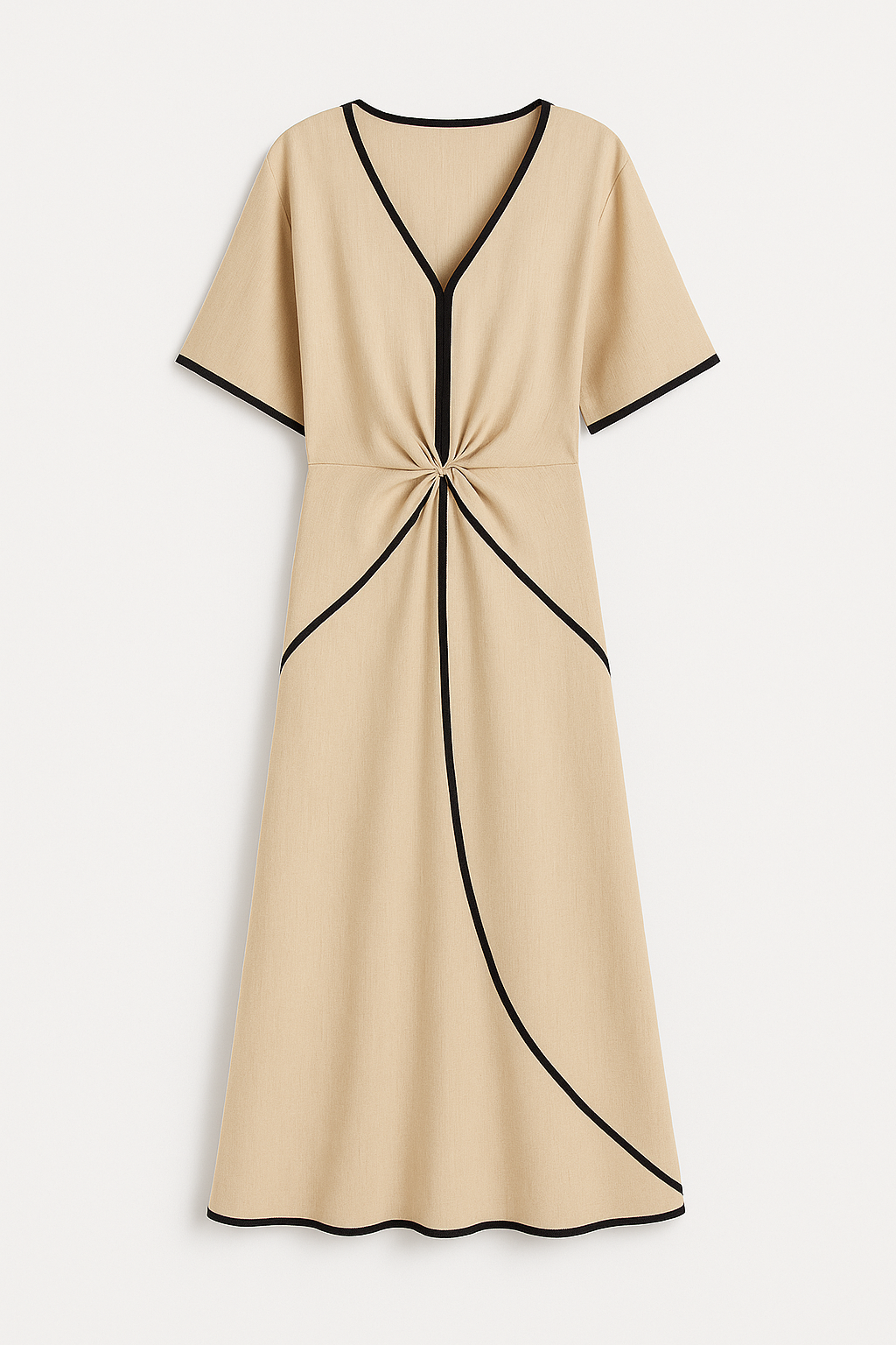 Selina | Sommerkleid mit Knoten-Detail