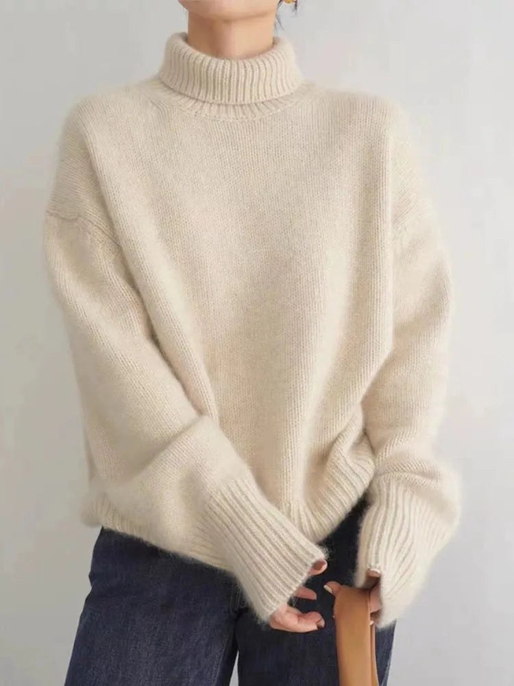 Marlene | Warmer Rollkragenpullover - BXRLIN