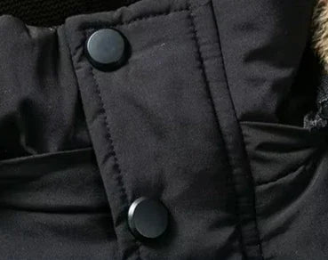 Mark | Herren Winterjacke mit Kapuze