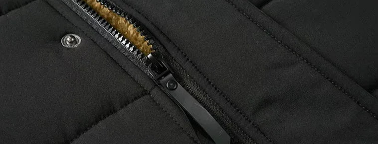 Mark | Herren Winterjacke mit Kapuze