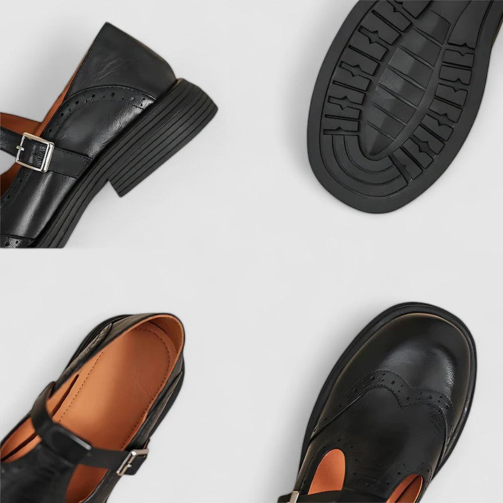 Maren | Klassische T-Strap Schuhe