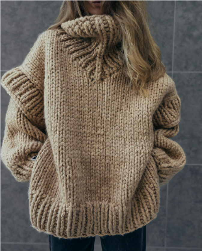 Livianne | Oversize Damen-Strickpullover
