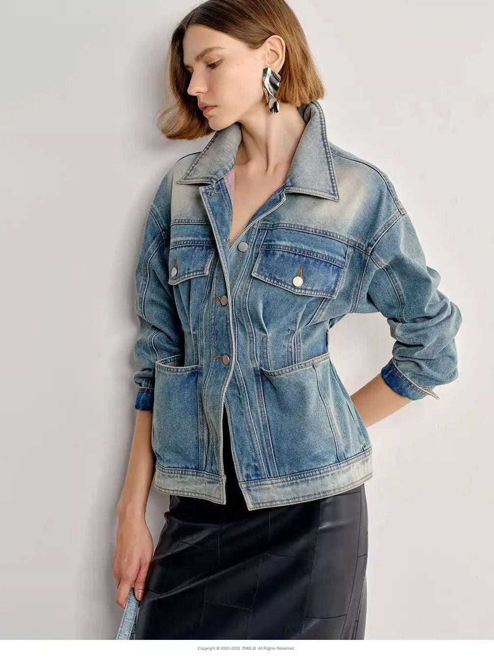 Amaya | Moderne Denim Damenjacke