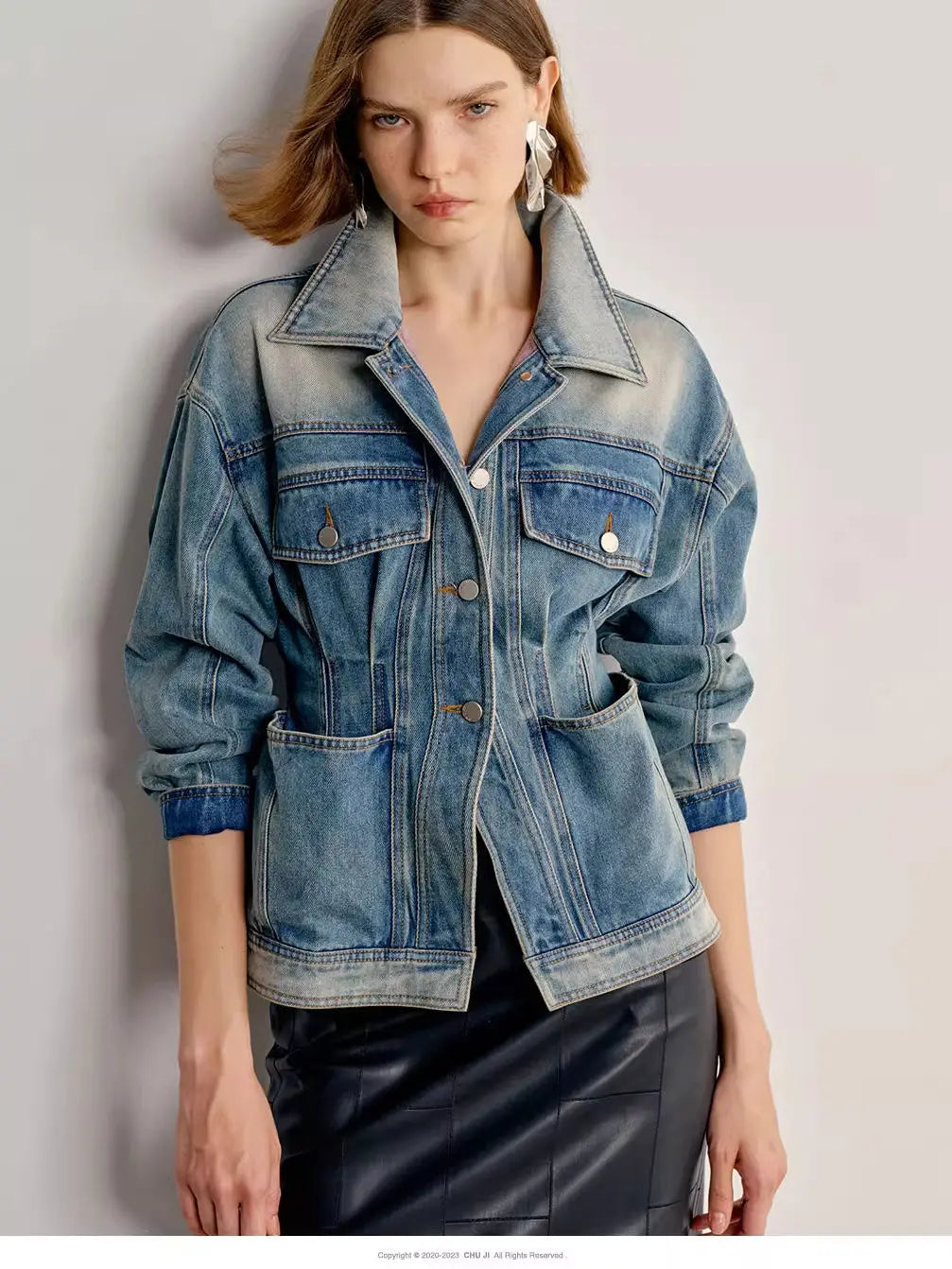 Amaya | Moderne Denim Damenjacke