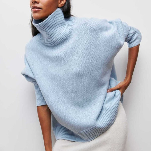 Avrile | Pullover mit hohem Kragen - BXRLIN