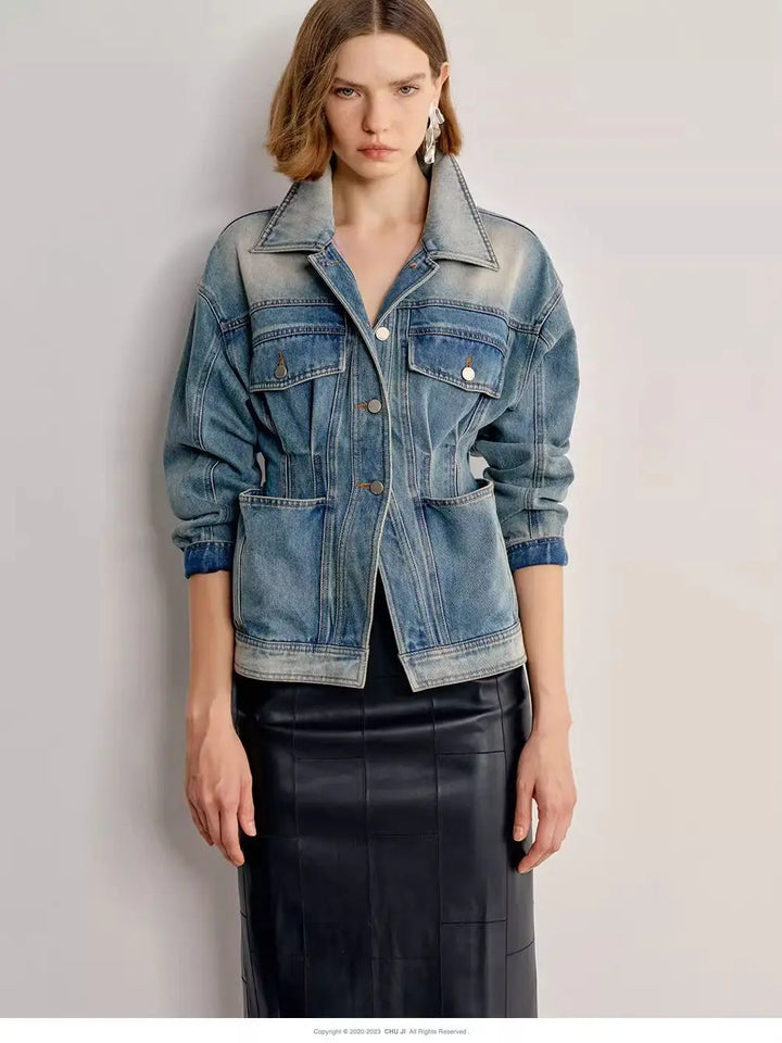 Amaya | Moderne Denim Damenjacke