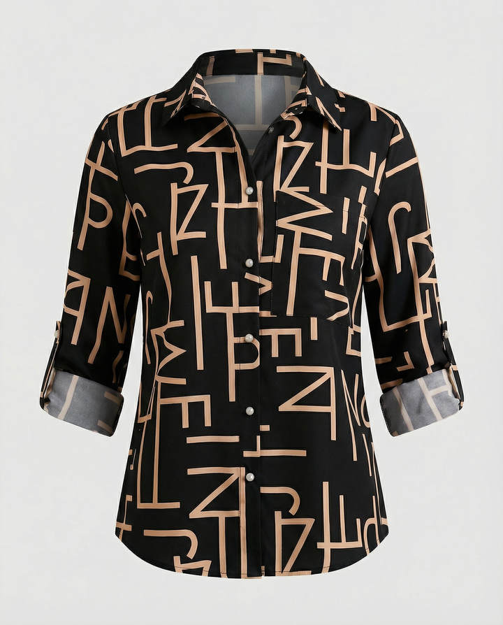 Helena | Bluse mit Umlegekragen