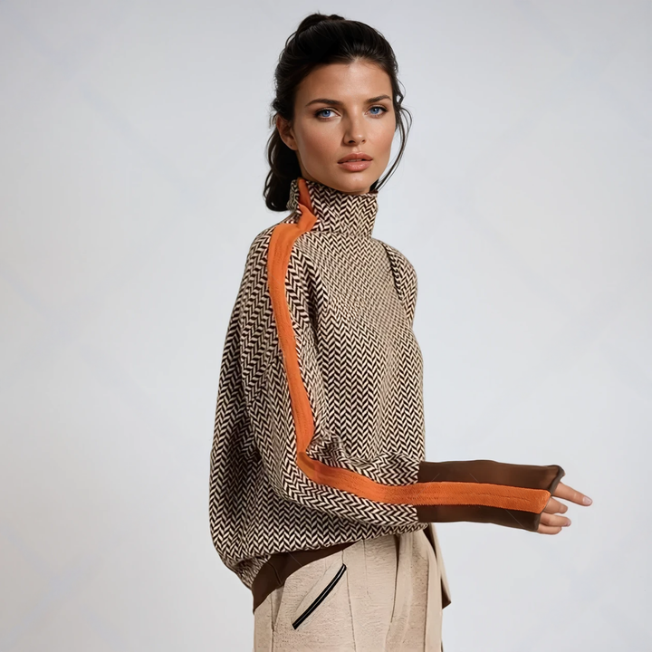 Marcia | Damen Rollkragenpullover